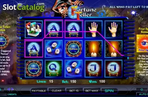 Οθόνη 6. Fortune Teller (Amaya) Κουλοχέρης