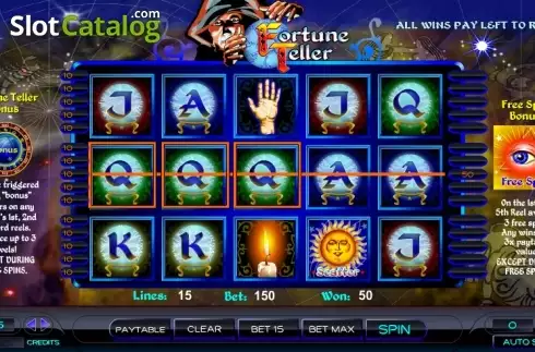 Οθόνη 7. Fortune Teller (Amaya) Κουλοχέρης