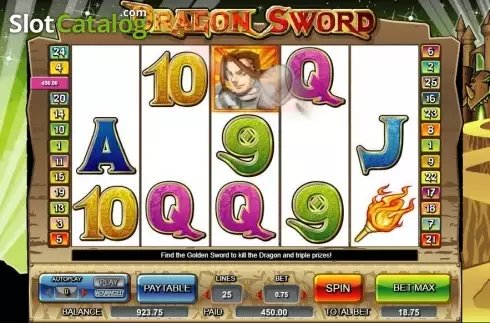 Οθόνη4. Dragon Sword Κουλοχέρης