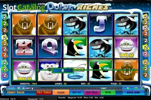 Οθόνη3. Polar Riches Κουλοχέρης