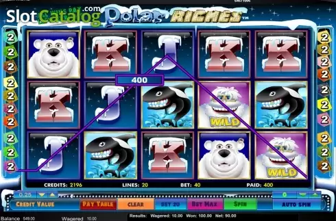 Οθόνη4. Polar Riches Κουλοχέρης