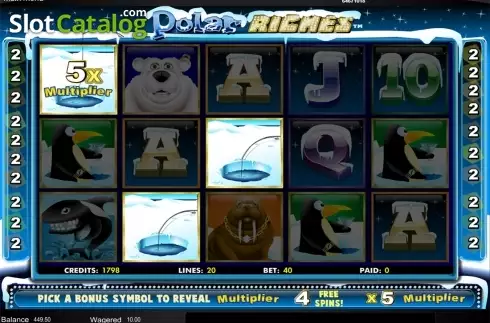 Οθόνη5. Polar Riches Κουλοχέρης