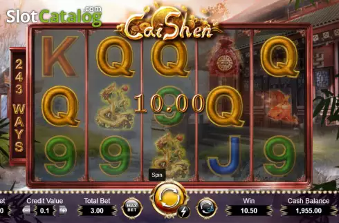 Οθόνη4. Cai Shen (Ameba) Κουλοχέρης