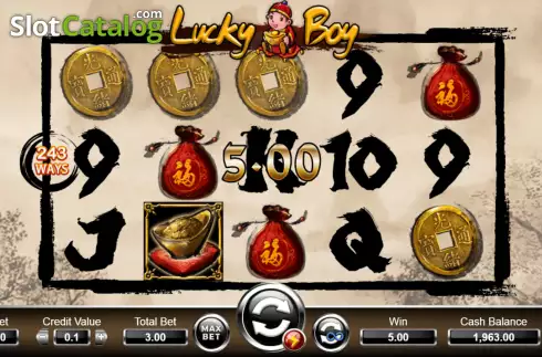 Οθόνη3. Lucky Boy (Ameba) Κουλοχέρης