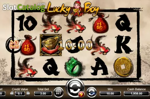 Οθόνη4. Lucky Boy (Ameba) Κουλοχέρης