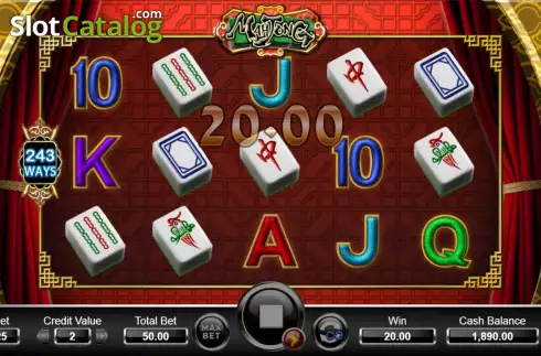 Οθόνη4. Mahjong (Ameba) Κουλοχέρης