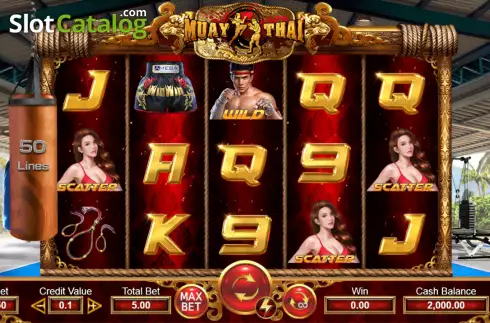 Οθόνη2. Muay Thai (Ameba) Κουλοχέρης 