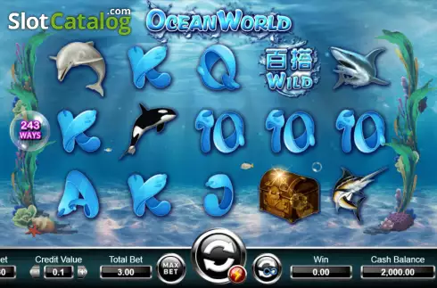 Οθόνη2. Ocean World Κουλοχέρης 