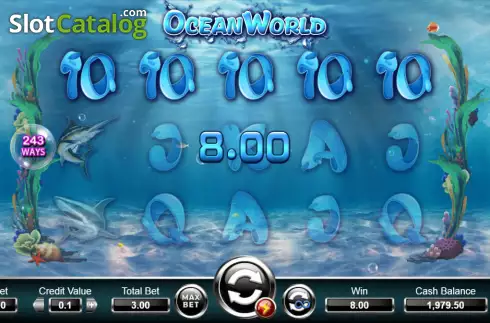 Οθόνη3. Ocean World Κουλοχέρης 