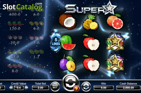 Οθόνη2. Super Star (Ameba) Κουλοχέρης