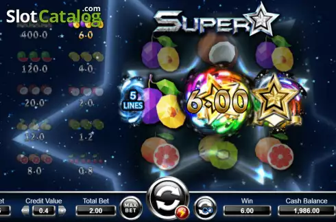 Οθόνη3. Super Star (Ameba) Κουλοχέρης