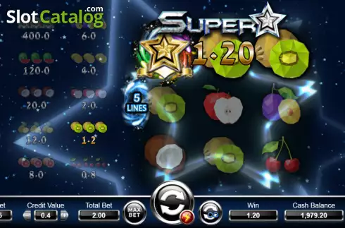 Οθόνη4. Super Star (Ameba) Κουλοχέρης