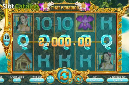 Οθόνη3. Thai Paradise (Ameba) Κουλοχέρης