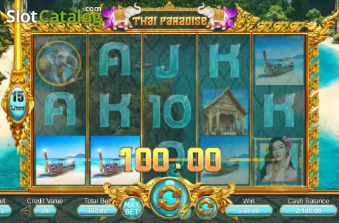 Οθόνη4. Thai Paradise (Ameba) Κουλοχέρης