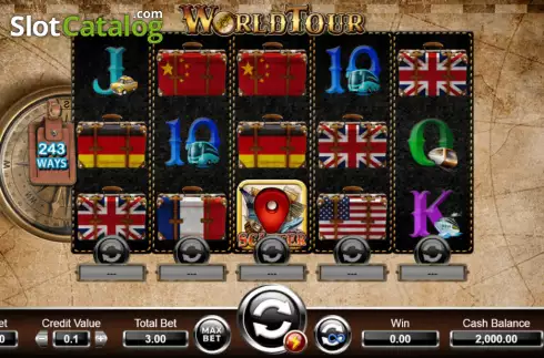 Οθόνη2. World Tour (Ameba) Κουλοχέρης 