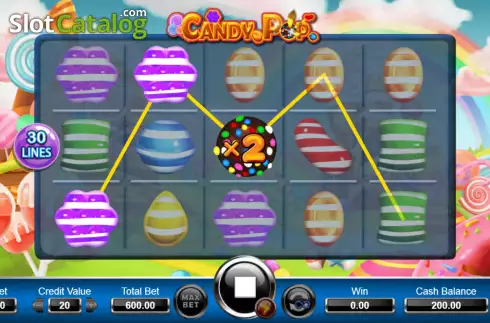 Οθόνη3. Candy Pop (Ameba) Κουλοχέρης