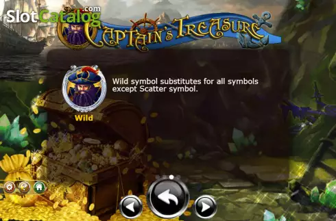 Οθόνη7. Captain's Treasure (Ameba) Κουλοχέρης 