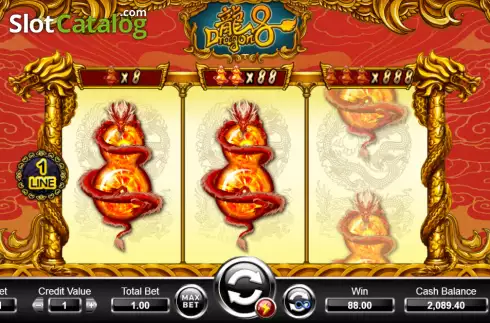 Οθόνη4. Dragon 8 (Ameba) Κουλοχέρης
