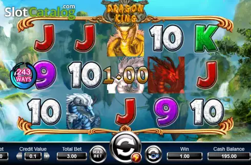 Οθόνη3. Dragon King (Ameba) Κουλοχέρης