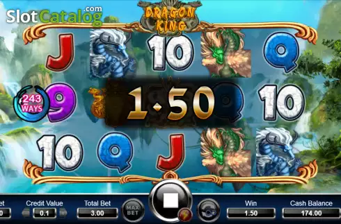 Οθόνη4. Dragon King (Ameba) Κουλοχέρης