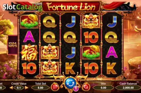 Οθόνη2. Fortune Lion (Ameba) Κουλοχέρης