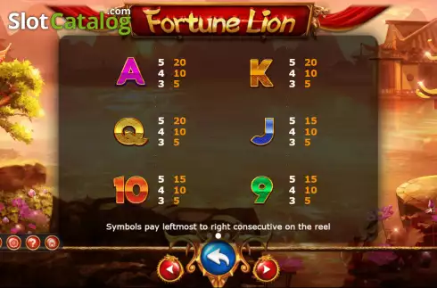 Οθόνη6. Fortune Lion (Ameba) Κουλοχέρης