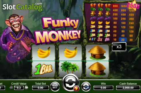 Οθόνη2. Funky Monkey (Ameba) Κουλοχέρης