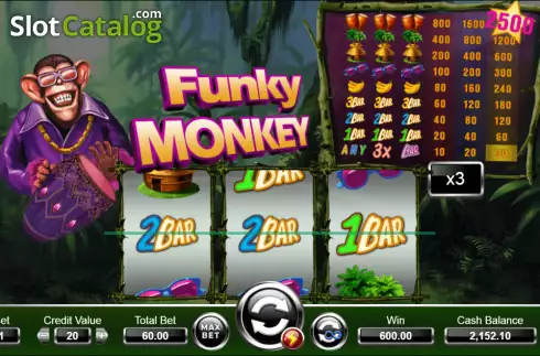 Οθόνη3. Funky Monkey (Ameba) Κουλοχέρης