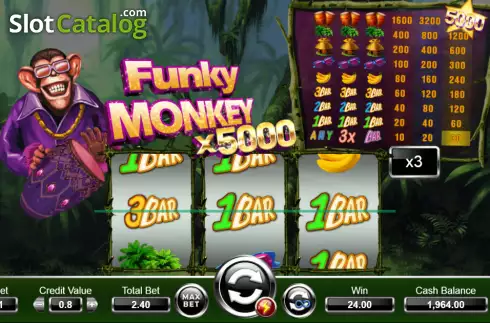 Οθόνη3. Funky Monkey Super Κουλοχέρης