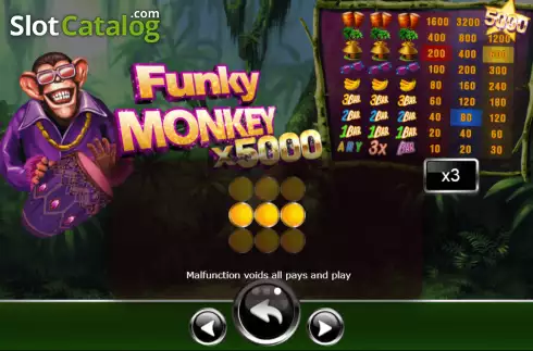 Οθόνη7. Funky Monkey Super Κουλοχέρης