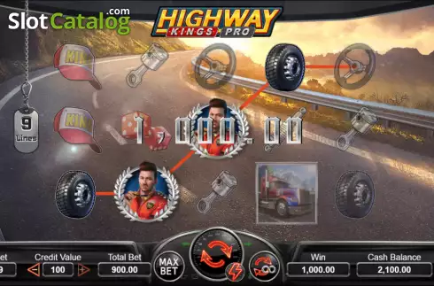 Οθόνη3. Highway Kings Pro Κουλοχέρης