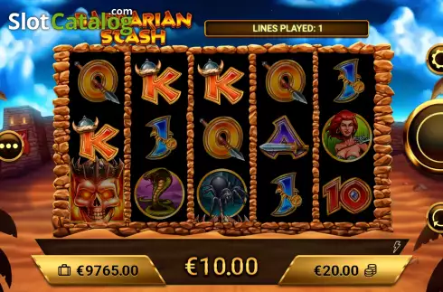 Οθόνη5. Barbarian Stash Κουλοχέρης