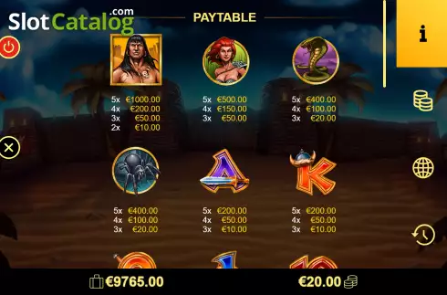 Οθόνη6. Barbarian Stash Κουλοχέρης