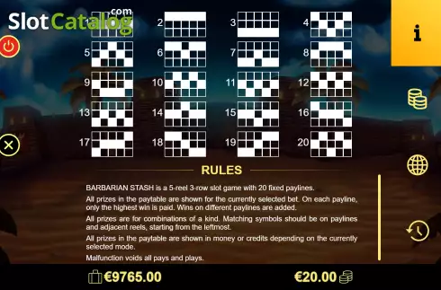 Οθόνη8. Barbarian Stash Κουλοχέρης
