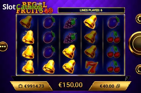 Οθόνη3. Regal Fruits 40 Κουλοχέρης