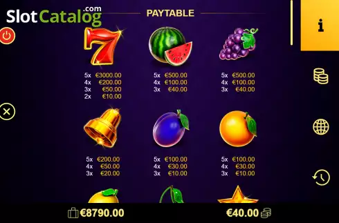 Οθόνη7. Regal Fruits 40 Κουλοχέρης