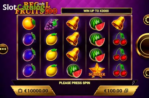 Οθόνη2. Regal Fruits 100 Κουλοχέρης