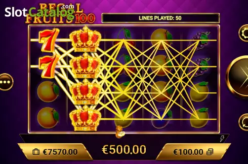 Οθόνη6. Regal Fruits 100 Κουλοχέρης