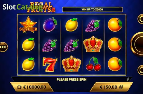 Οθόνη2. Regal Fruits 5 Κουλοχέρης