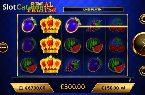 Οθόνη5. Regal Fruits 5 Κουλοχέρης