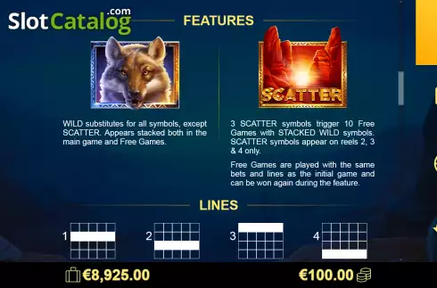 Οθόνη7. Wild Coyote Κουλοχέρης