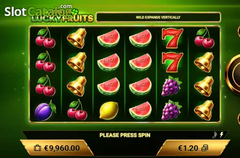 Οθόνη2. Amigo Lucky Fruits Κουλοχέρης