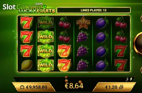 Οθόνη4. Amigo Lucky Fruits Κουλοχέρης
