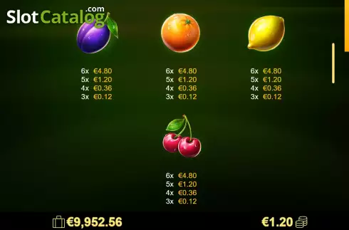 Οθόνη6. Amigo Lucky Fruits Κουλοχέρης
