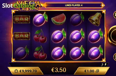 Οθόνη6. Mega Crown (Amigo Gaming) Κουλοχέρης 