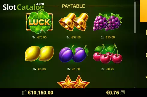 Οθόνη5. Amigo Wild Luck Κουλοχέρης 