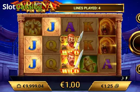 Οθόνη3. Arena Pin Win Κουλοχέρης