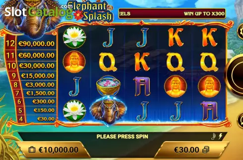 Οθόνη2. Elephant Splash Κουλοχέρης