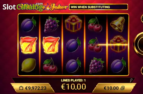 Οθόνη3. Wildfire Joker Κουλοχέρης