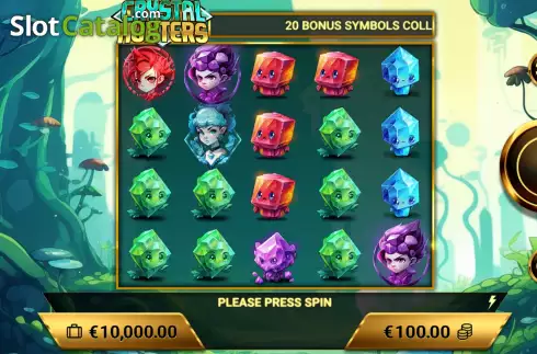 Οθόνη2. Crystal Hunters Κουλοχέρης